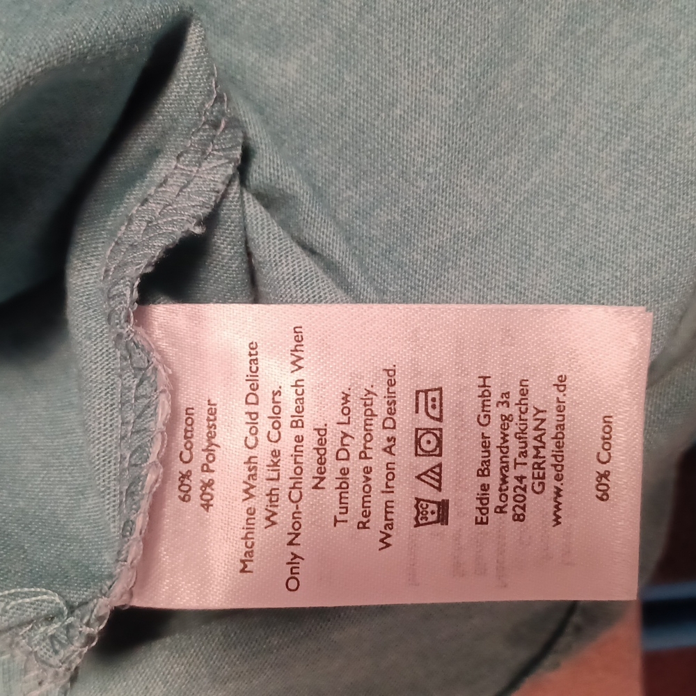 New Women's Eddie Bauer Myriad Short Sleeve Crew Size Large - Picture 4 of 4